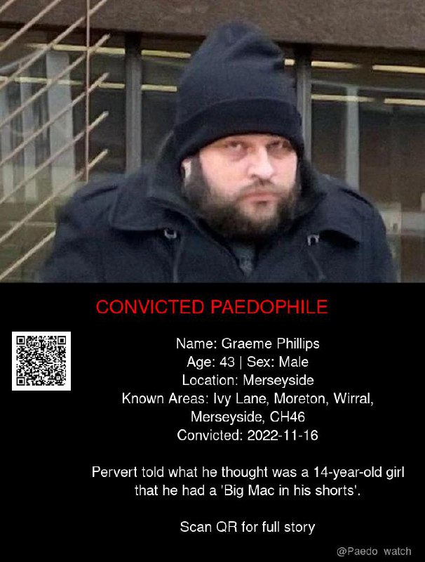 Graeme Phillips 43 from #Merseyside - 16/11/22