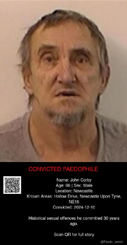 John Corby 66 from #Newcastle - 10/12/24