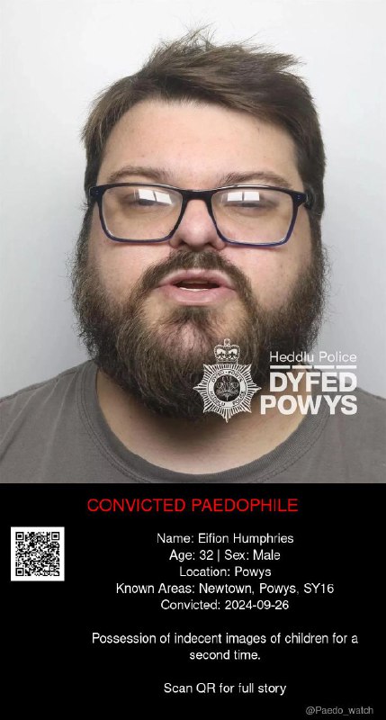 Eifion Humphries 32 from #Powys - 26/09/24