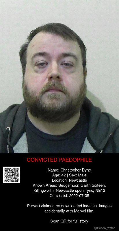 Christopher Dyne 42 from #Newcastle - 05/07/22