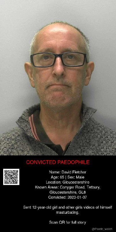 David Fletcher 65 from #Gloucestershire - 07/01/23