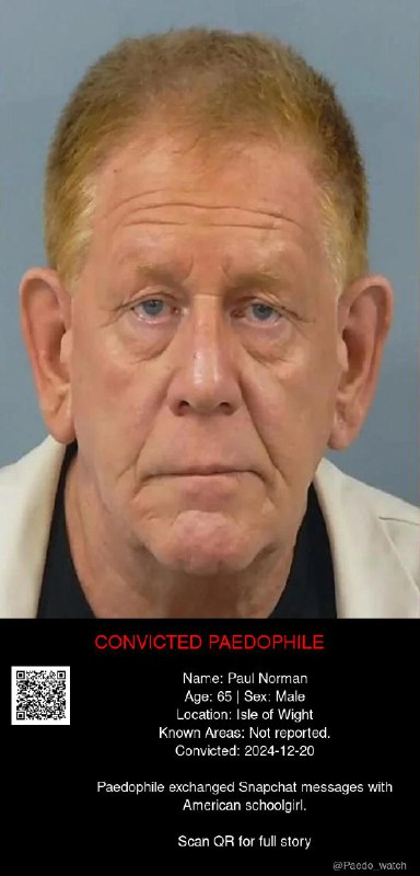 Paul Norman 65 from #Isle of Wight - 20/12/24