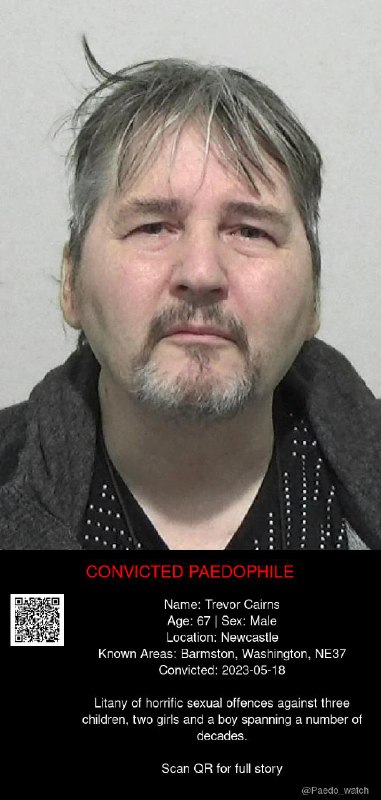 Trevor Cairns 67 from #Newcastle - 18/05/23