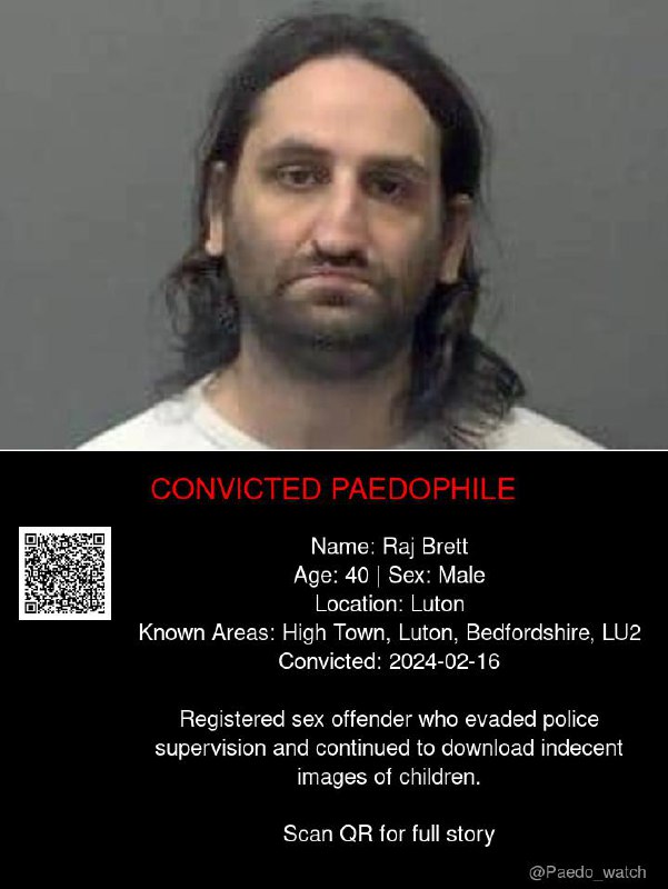 Raj Brett 40 from #Luton - 16/02/24