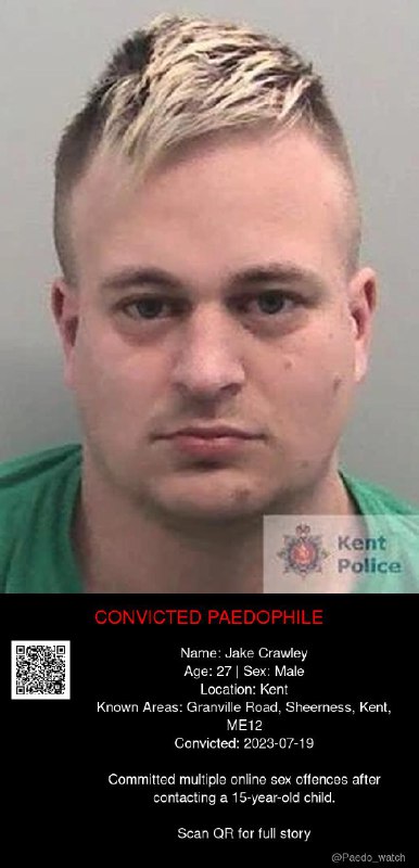 Jake Crawley 27 from #Kent - 19/07/23