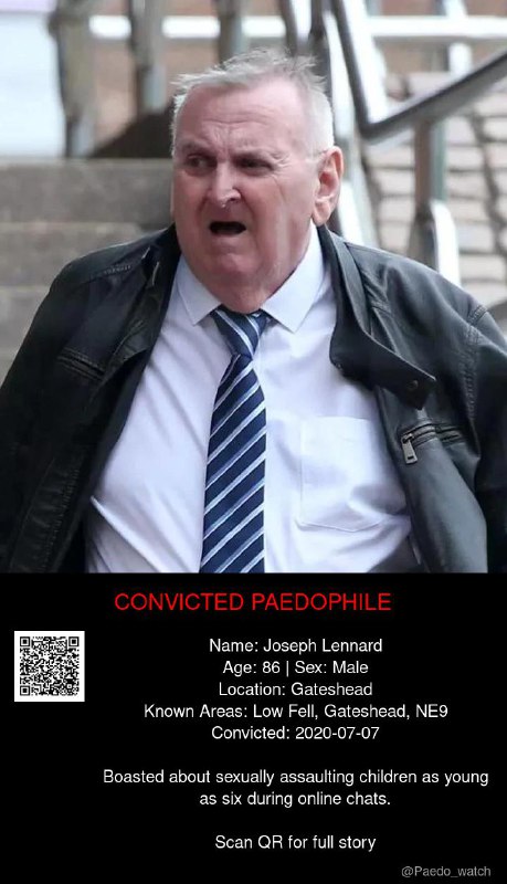 Joseph Lennard 86 from #Gateshead - 07/07/20