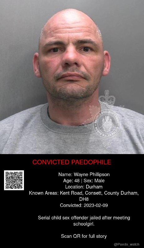 Wayne Phillipson 48 from #Durham - 09/02/23