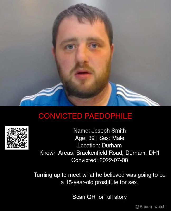 Joseph Smith 39 from #Durham - 08/07/22