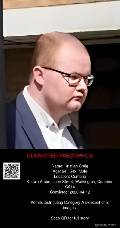 Kristian Craig 24 from #Cumbria - 12/04/23