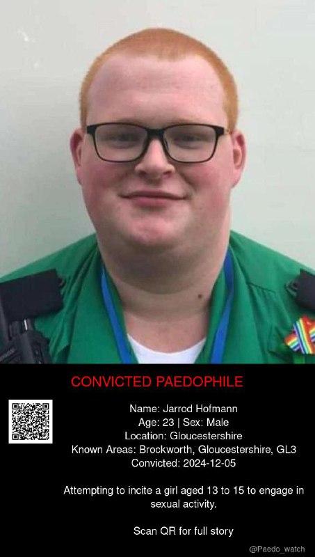 Jarrod Hofmann 23 from #Gloucestershire - 05/12/24