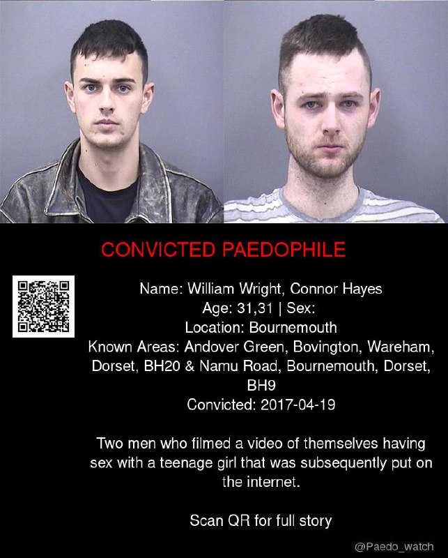 William Wright, Connor Hayes 31,31 from #Bournemouth - 19/04/17