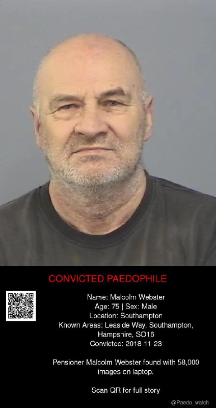 Malcolm Webster 75 from #Southampton - 23/11/18