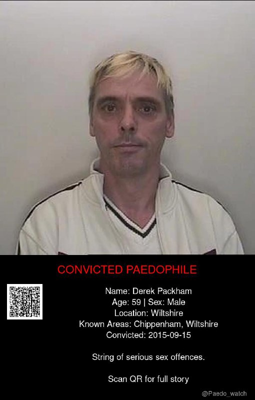 Derek Packham 59 from #Wiltshire - 15/09/15