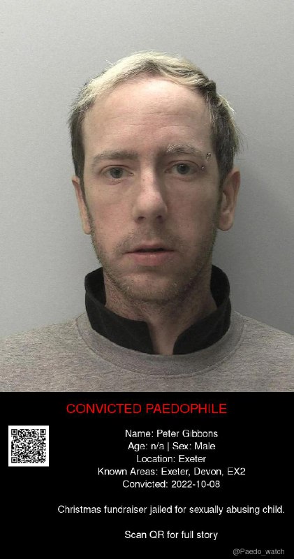 Peter Gibbons n/a from #Exeter - 08/10/22