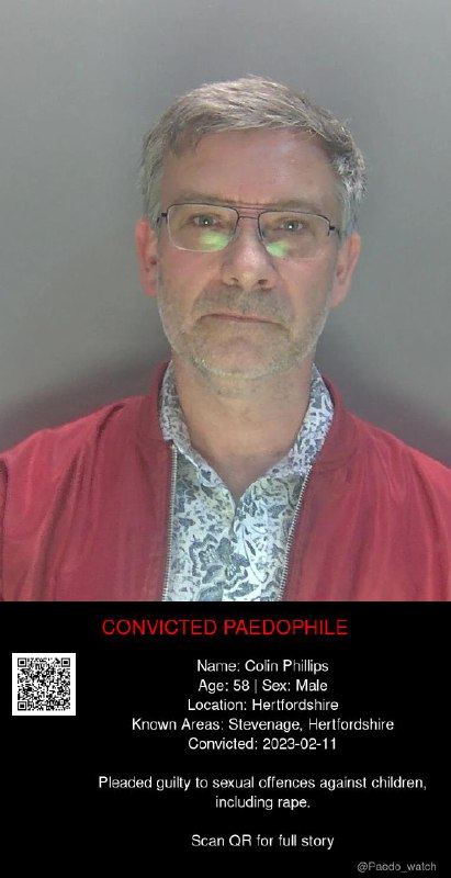 Colin Phillips 58 from #Hertfordshire - 11/02/23
