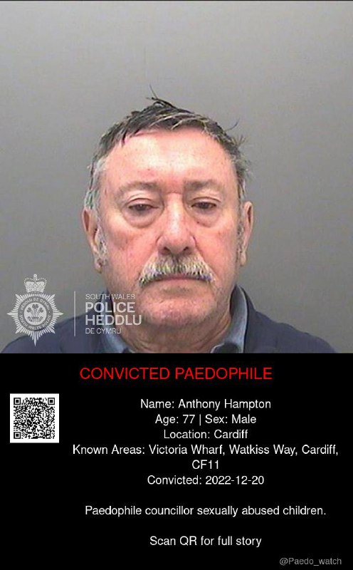 Anthony Hampton 77 from #Cardiff - 20/12/22