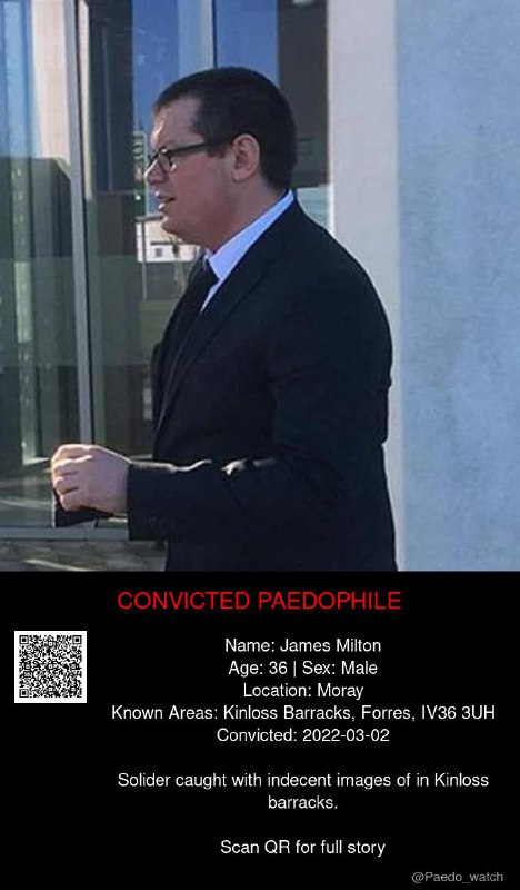 James Milton 36 from #Moray - 02/03/22