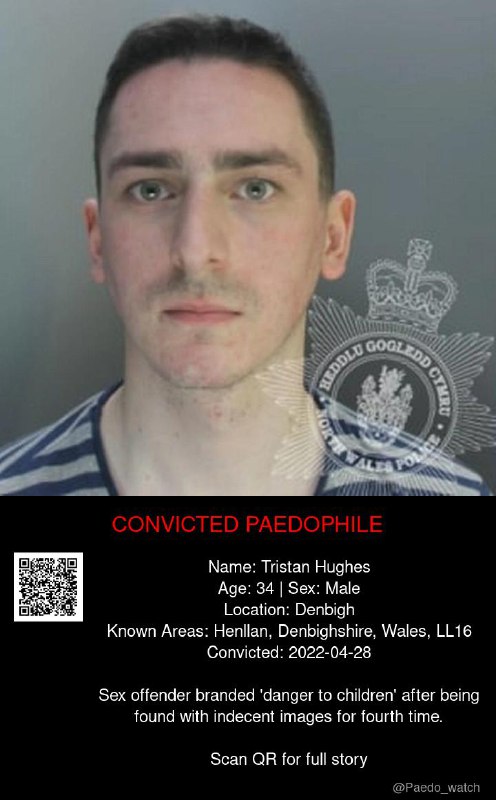 Tristan Hughes 34 from #Denbigh - 28/04/22