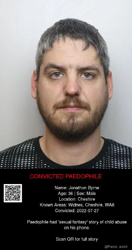 Jonathon Byrne 36 from #Cheshire - 27/07/22