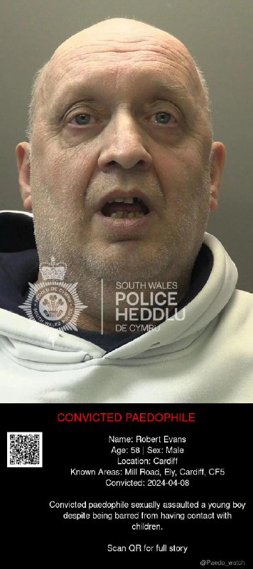 Robert Evans 58 from #Cardiff - 08/04/24