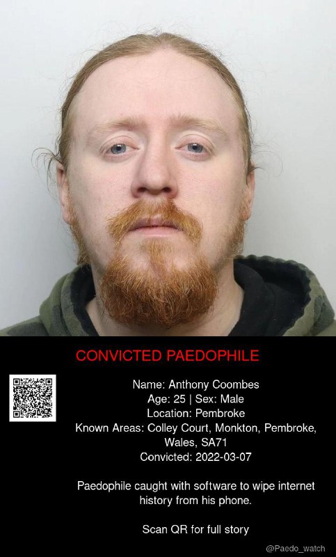 Anthony Coombes 25 from #Pembroke - 07/03/22