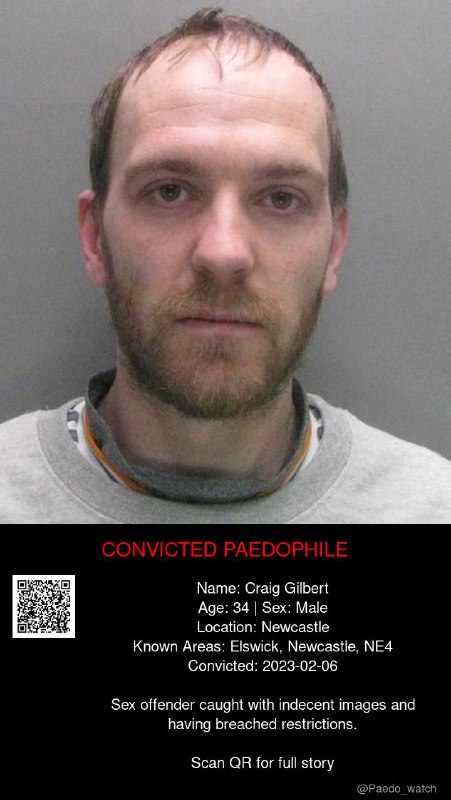 Craig Gilbert 34 from #Newcastle - 06/02/23