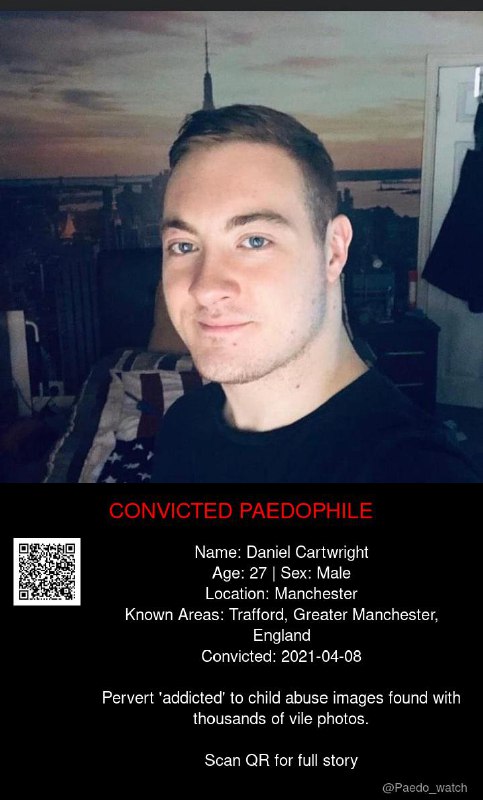 Daniel Cartwright 27 from #Manchester - 08/04/21