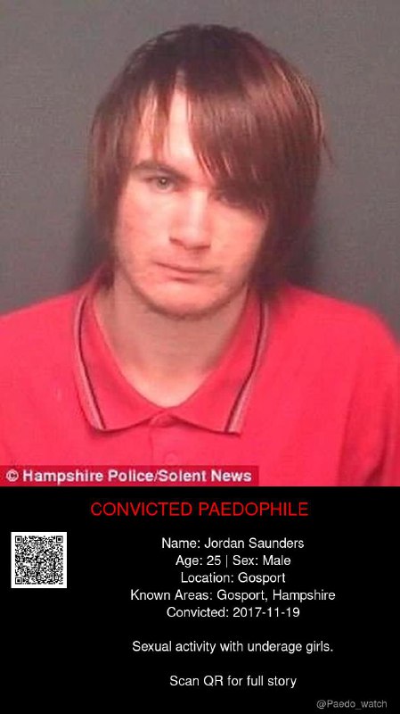 Jordan Saunders 25 from #Gosport - 19/11/17