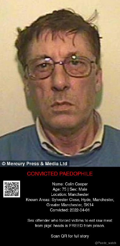 Colin Cooper 75 from #Manchester - 01/04/22