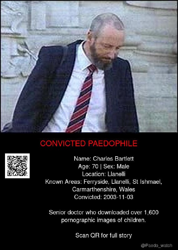 Charles Bartlett 70 from #Llanelli - 03/11/03