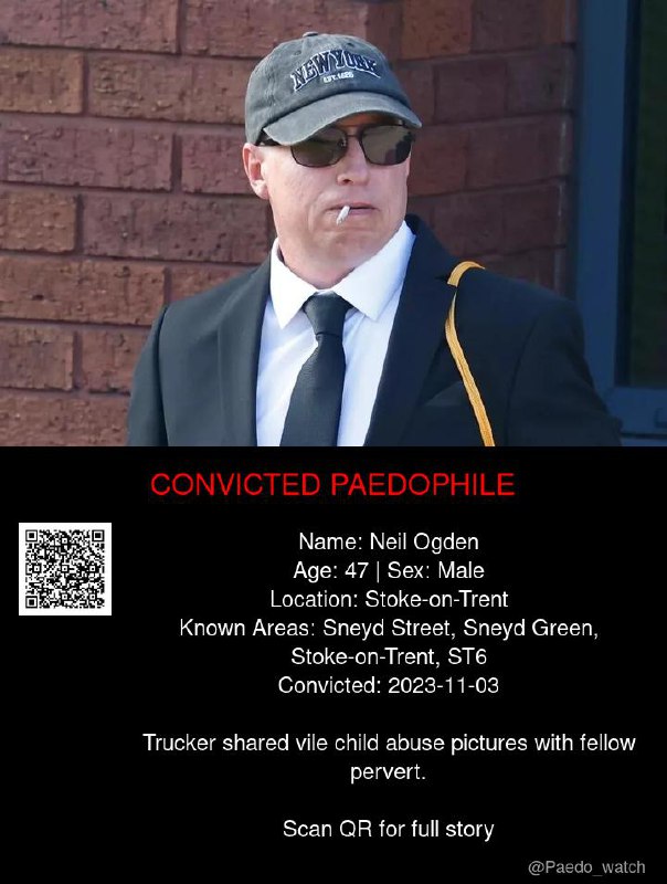 Neil Ogden 47 from #Stoke-on-Trent - 03/11/23