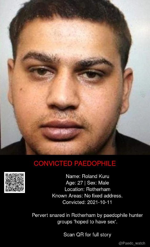 Roland Kuru 27 from #Rotherham - 11/10/21