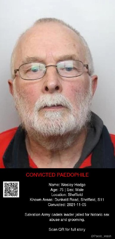 Wesley Hedge 75 from #Sheffield - 05/11/21