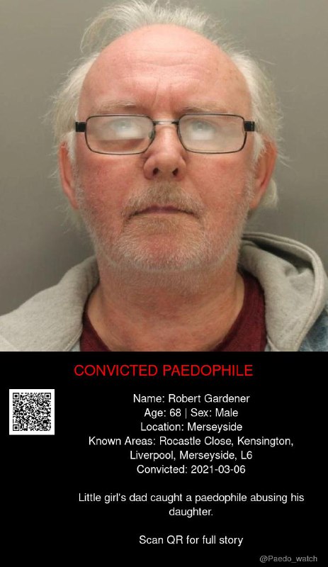 Robert Gardener 68 from #Merseyside - 06/03/21