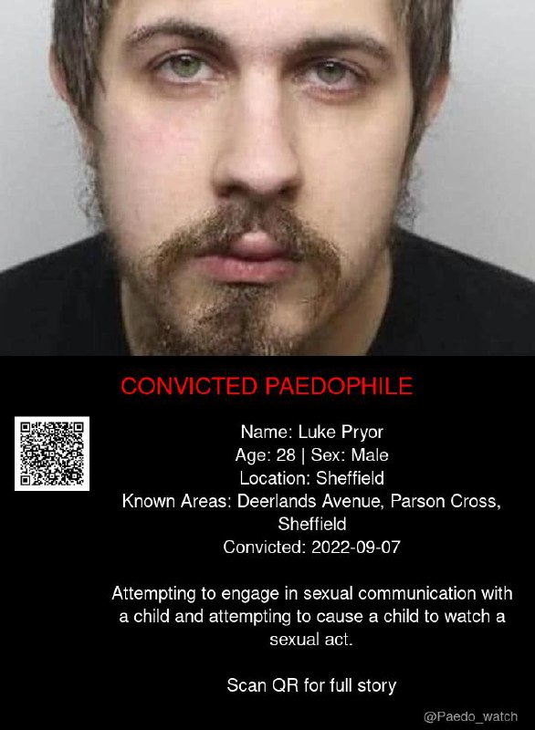 Luke Pryor 28 from #Sheffield - 07/09/22