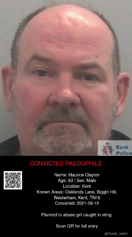 Maurice Clayton 63 from #Kent - 18/06/21