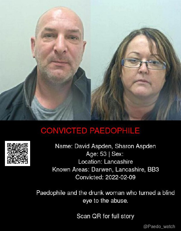 David Aspden, Sharon Aspden 53 from #Lancashire - 09/02/22
