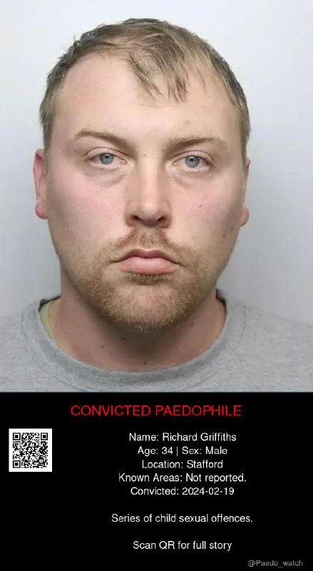 Richard Griffiths 34 from #Stafford - 19/02/24