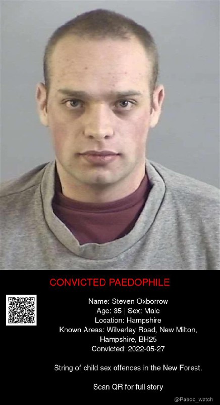 Steven Oxborrow 35 from #Hampshire - 27/05/22