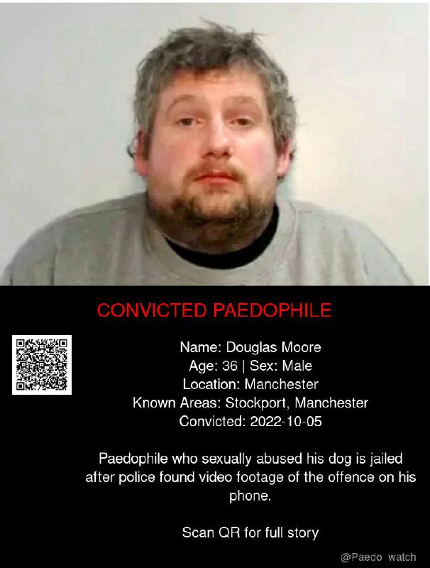 Douglas Moore 36 from #Manchester - 05/10/22