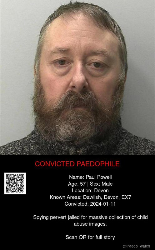 Paul Powell 57 from #Devon - 11/01/24