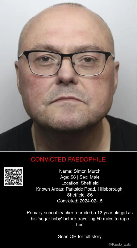 Simon Murch 56 from #Sheffield - 15/02/24
