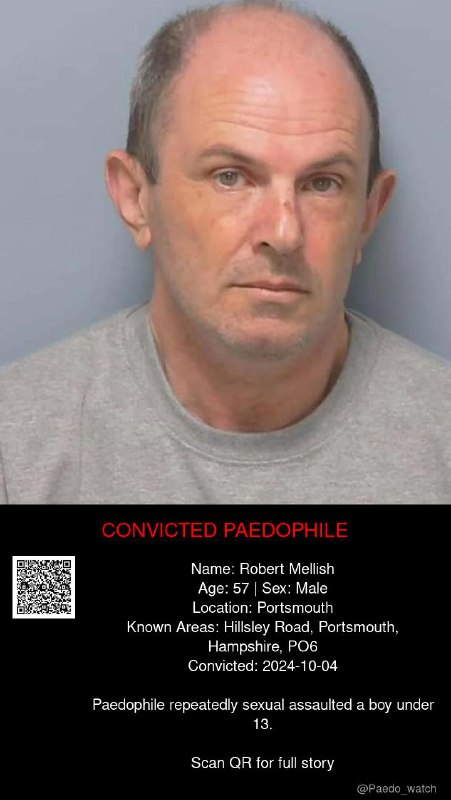 Robert Mellish 57 from #Portsmouth - 04/10/24