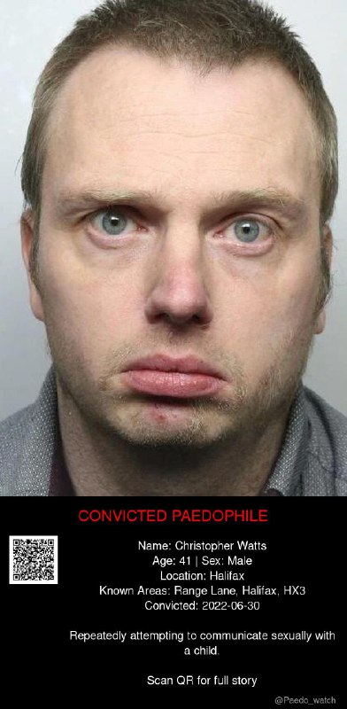 Christopher Watts 41 from #Halifax - 30/06/22