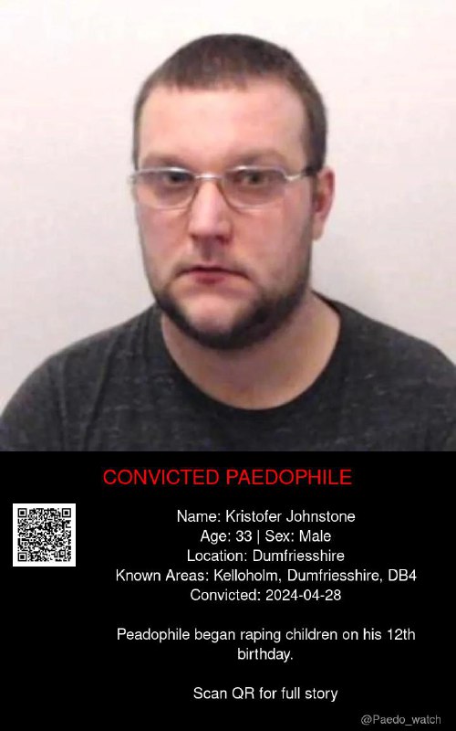 Kristofer Johnstone 33 from #Dumfriesshire - 28/04/24
