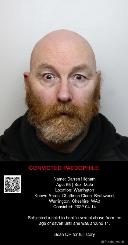 Darren Higham 55 from #Warrington - 14/04/22