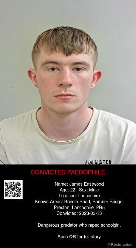 James Eastwood 22 from #Lancashire - 13/03/23
