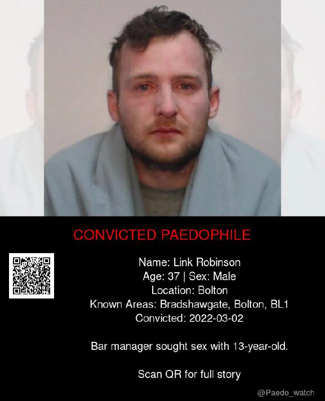 Link Robinson 37 from #Bolton - 02/03/22