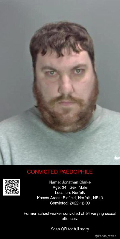 Jonathan Clarke 34 from #Norfolk - 09/12/22