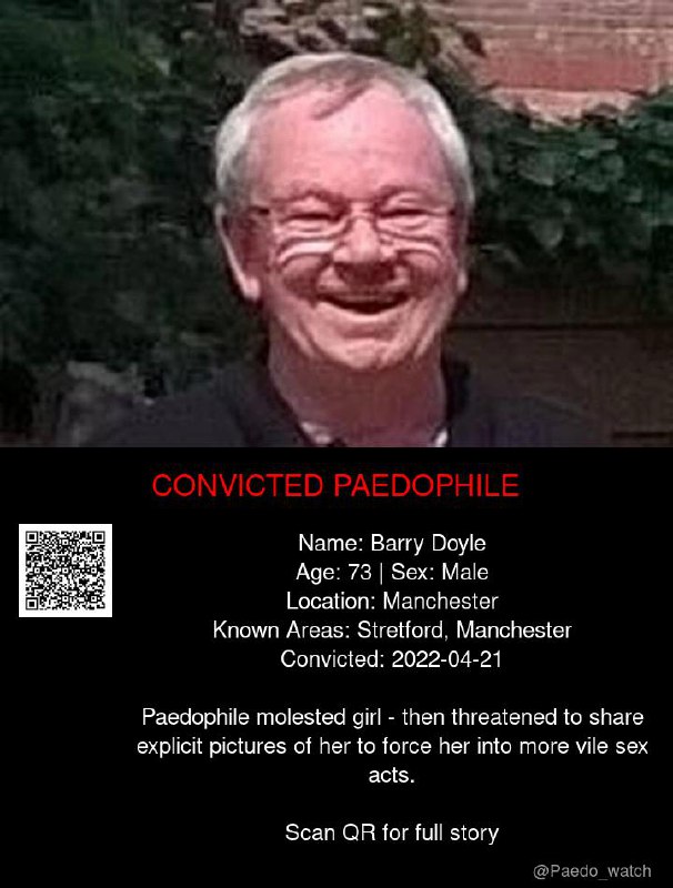Barry Doyle 73 from #Manchester - 21/04/22